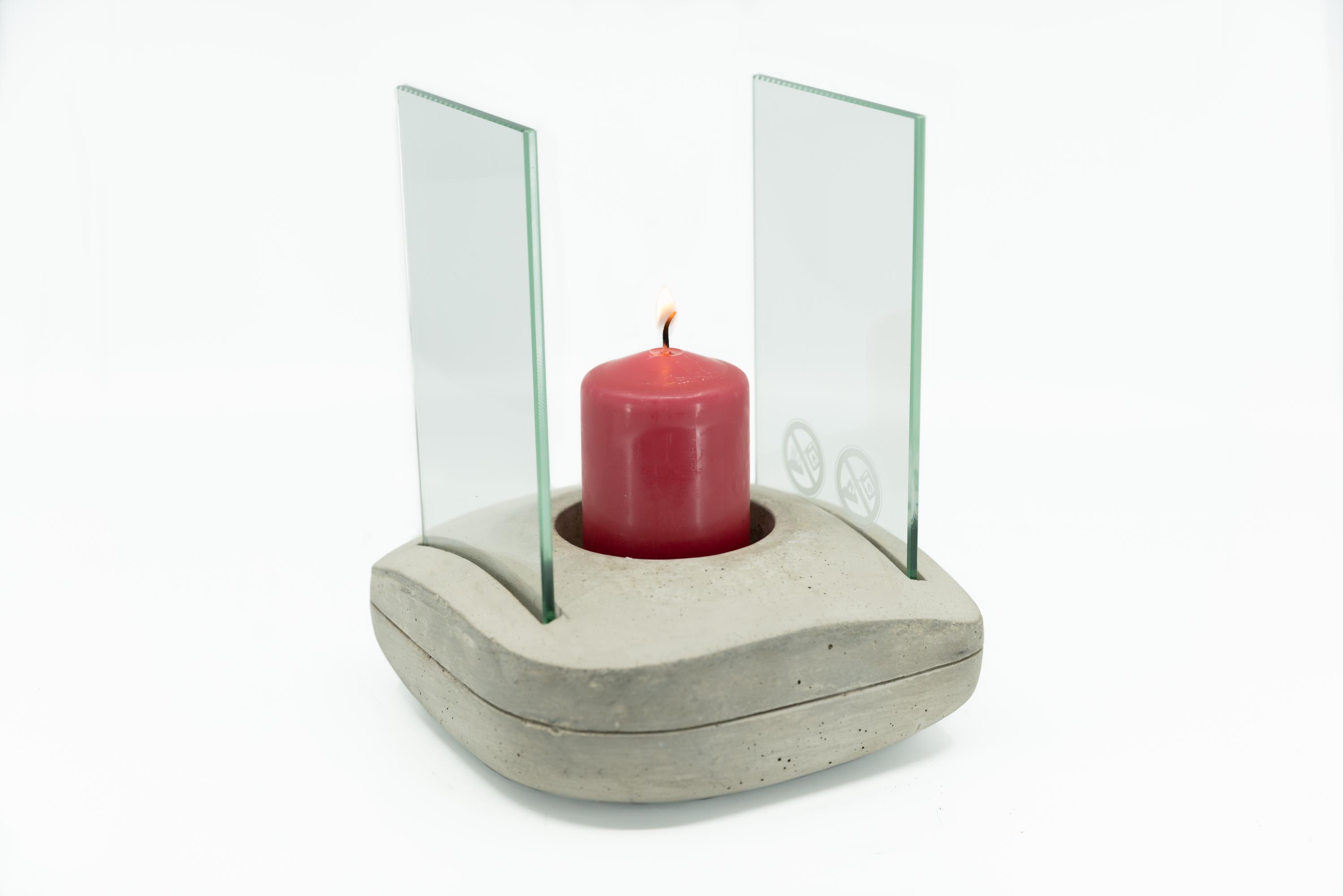 Betonlicht "Square Candle"